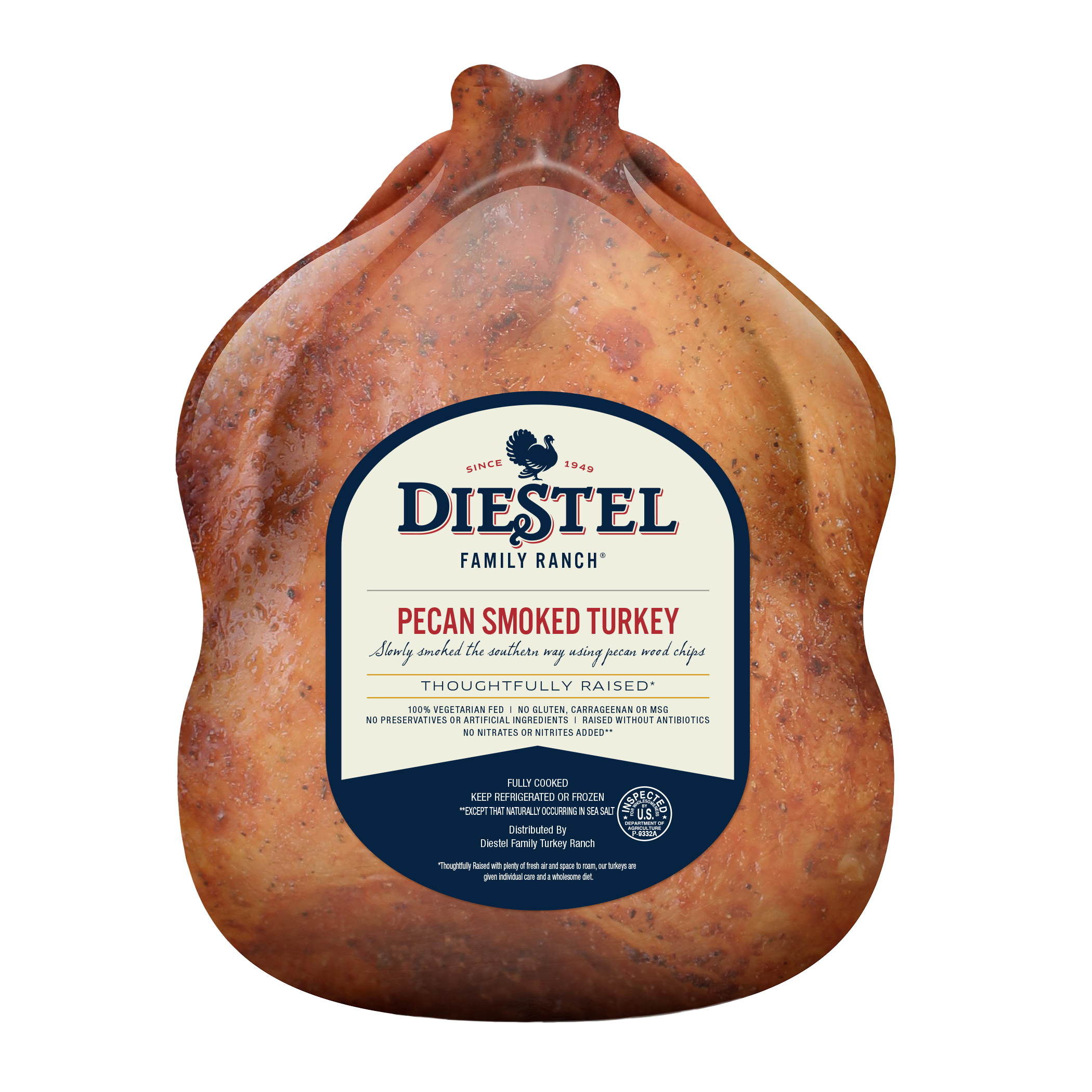 Naturally Pecan Smoked Whole Turkey