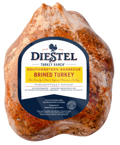 Brined Southwestern BBQ Whole Turkey