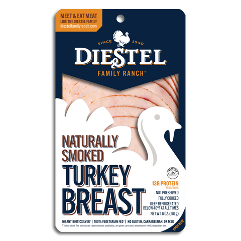 Naturally Smoked Pre-Sliced Deli Turkey