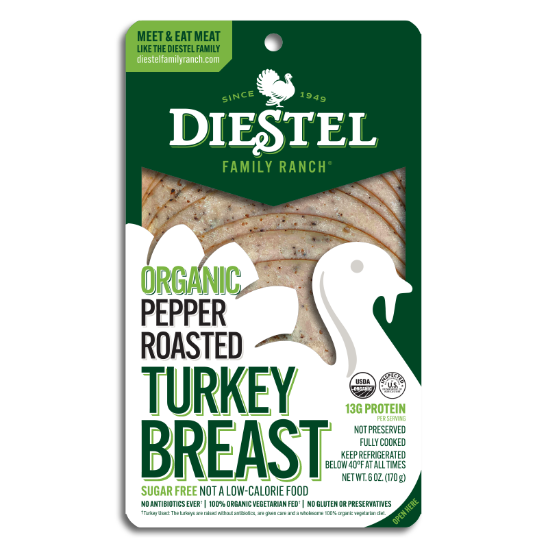 Peppered Roasted Pre-Sliced Deli Turkey