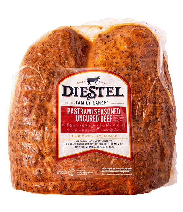 Uncured Beef Deli Pastrami – Diestel Family Ranch