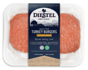 Quarter Pound Fresh Turkey Burgers (94% Lean / 6% Fat)