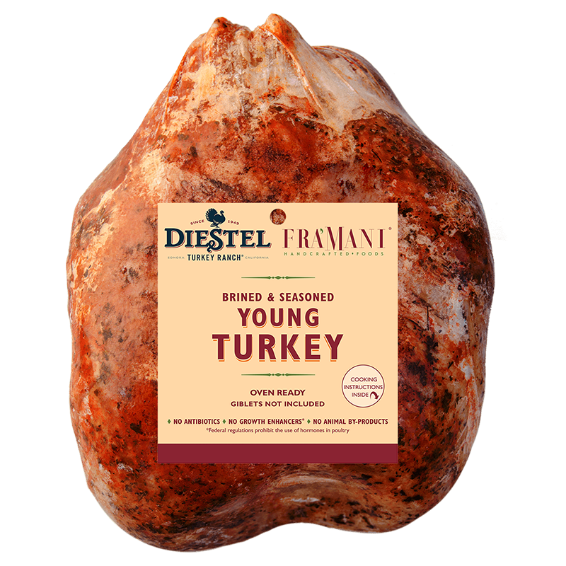 Brined and Seasoned Whole Turkey