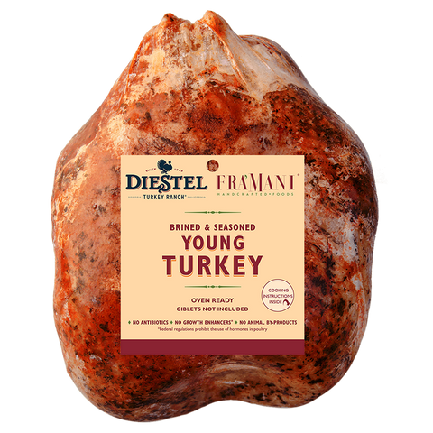 Brined and Seasoned Whole Turkey