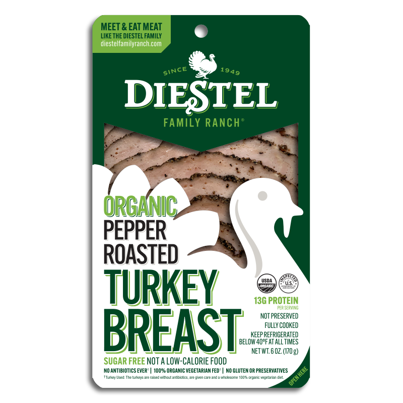 Peppered Roasted Pre-Sliced Deli Turkey
