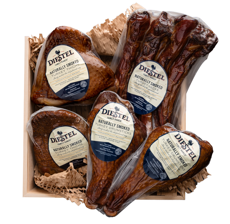 Naturally Smoked Turkey Meat Crate