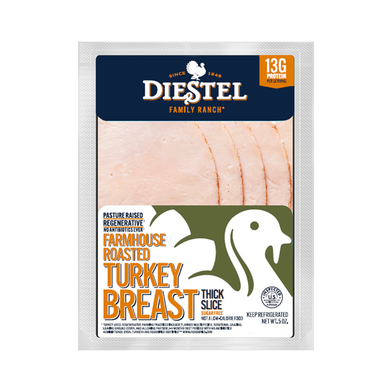 Pasture Raised Regenerative Thick Slice Farmhouse Turkey Breast