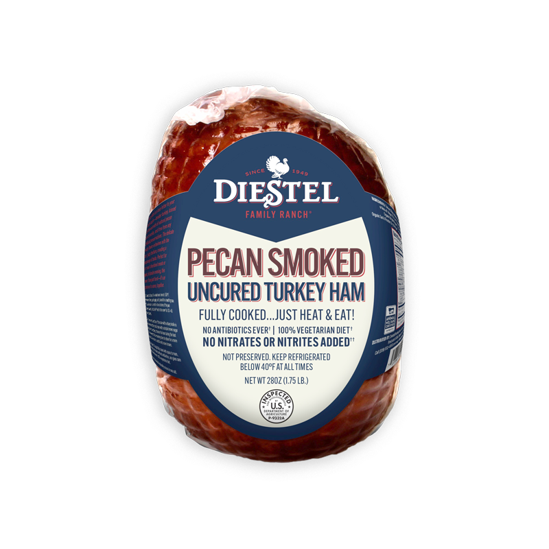 Pecan Smoked Uncured Turkey Ham