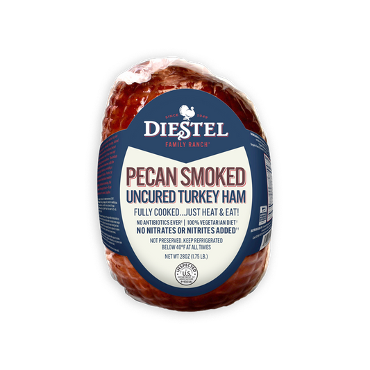 Pecan Smoked Uncured Turkey Ham