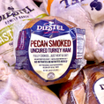 Load image into Gallery viewer, Pecan Smoked Uncured Turkey Ham
