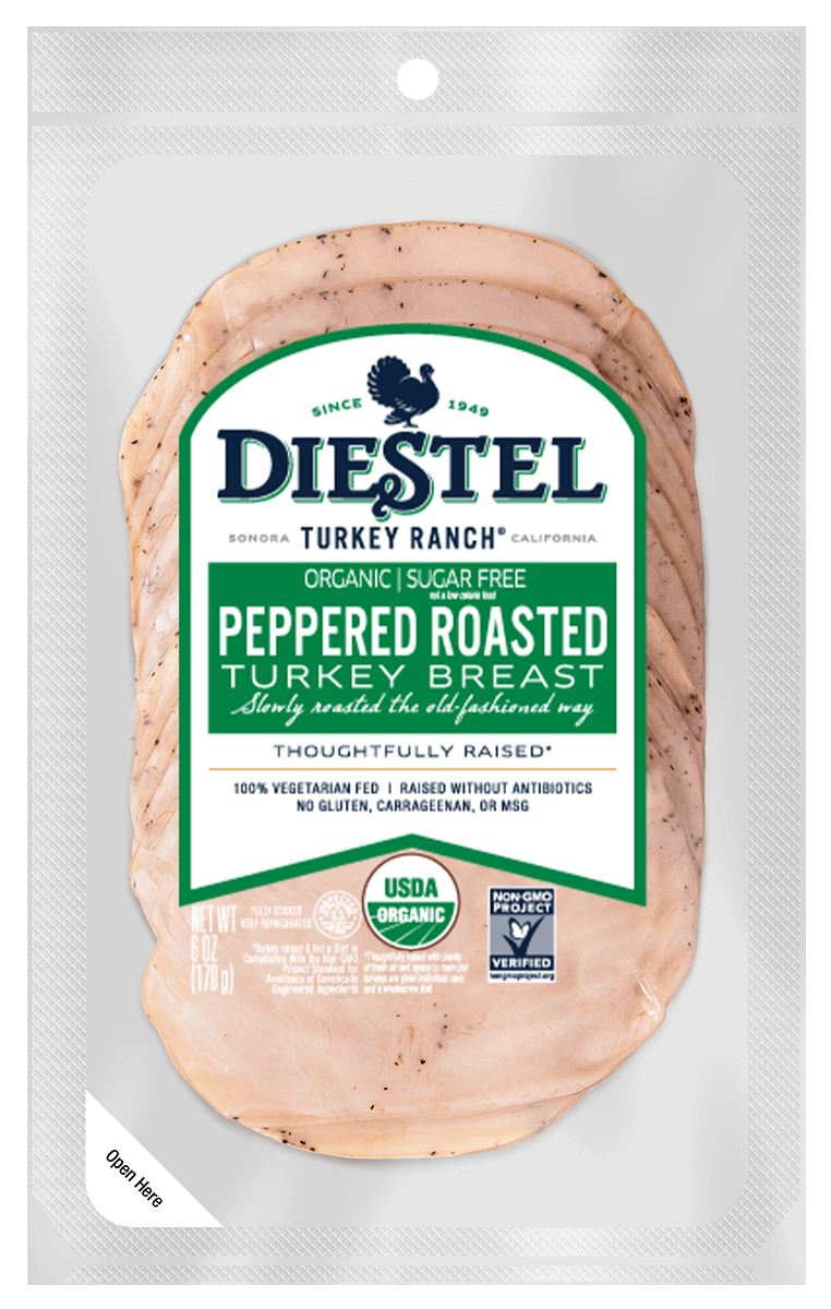 Peppered Roasted Pre-Sliced Deli Turkey
